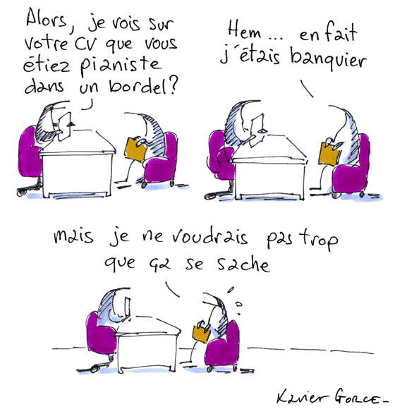 Crédit : Xavier Gorce